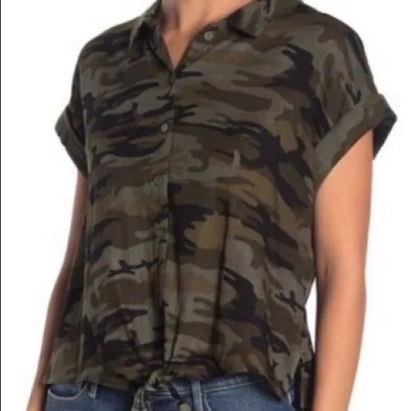 Sanctuary Camouflage Button Down - Picture 2 of 6